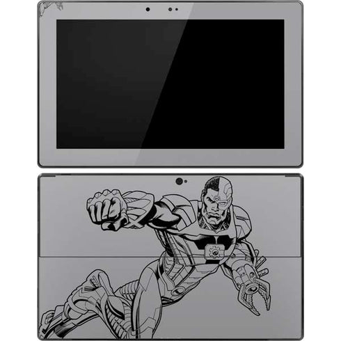 DC Comics Cyborg Comic Pop Surface Pro Tablet Skin